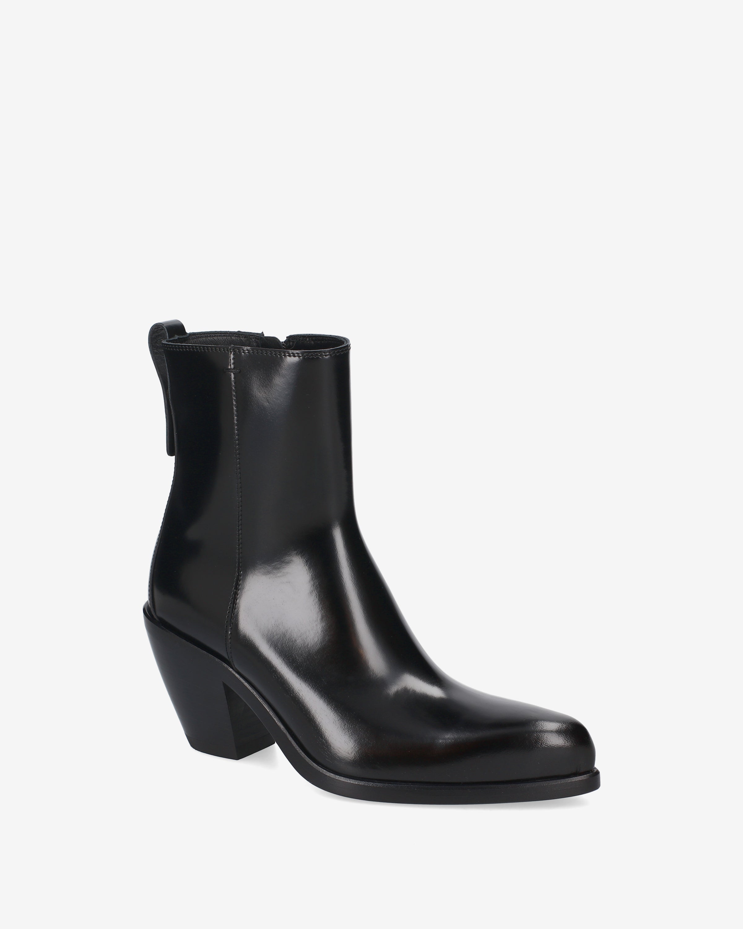 Leather Ankle Boots Black - Premiata