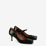 Mary Jane Pumps Black M7200B