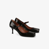 Mary Jane Pumps Black M7200B
