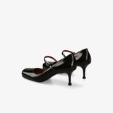 Mary Jane Pumps Black M7200B