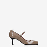 Mary Jane Pumps Taupe M7200G