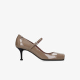 Mary Jane Pumps Taupe M7200G