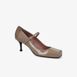 Mary Jane Pumps Taupe M7200G