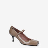 Mary Jane Pumps Taupe M7200G