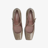 Mary Jane Pumps Taupe M7200G