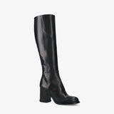 Black Leather Boot M7207A