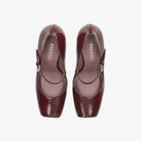 Mary Jane Pumps Red M7227A