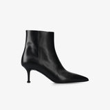 Black Leather Boots M7239A