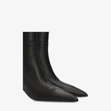 Black Leather Boots M7240A