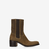 Suede Chelsea Boots Mud - Premiata