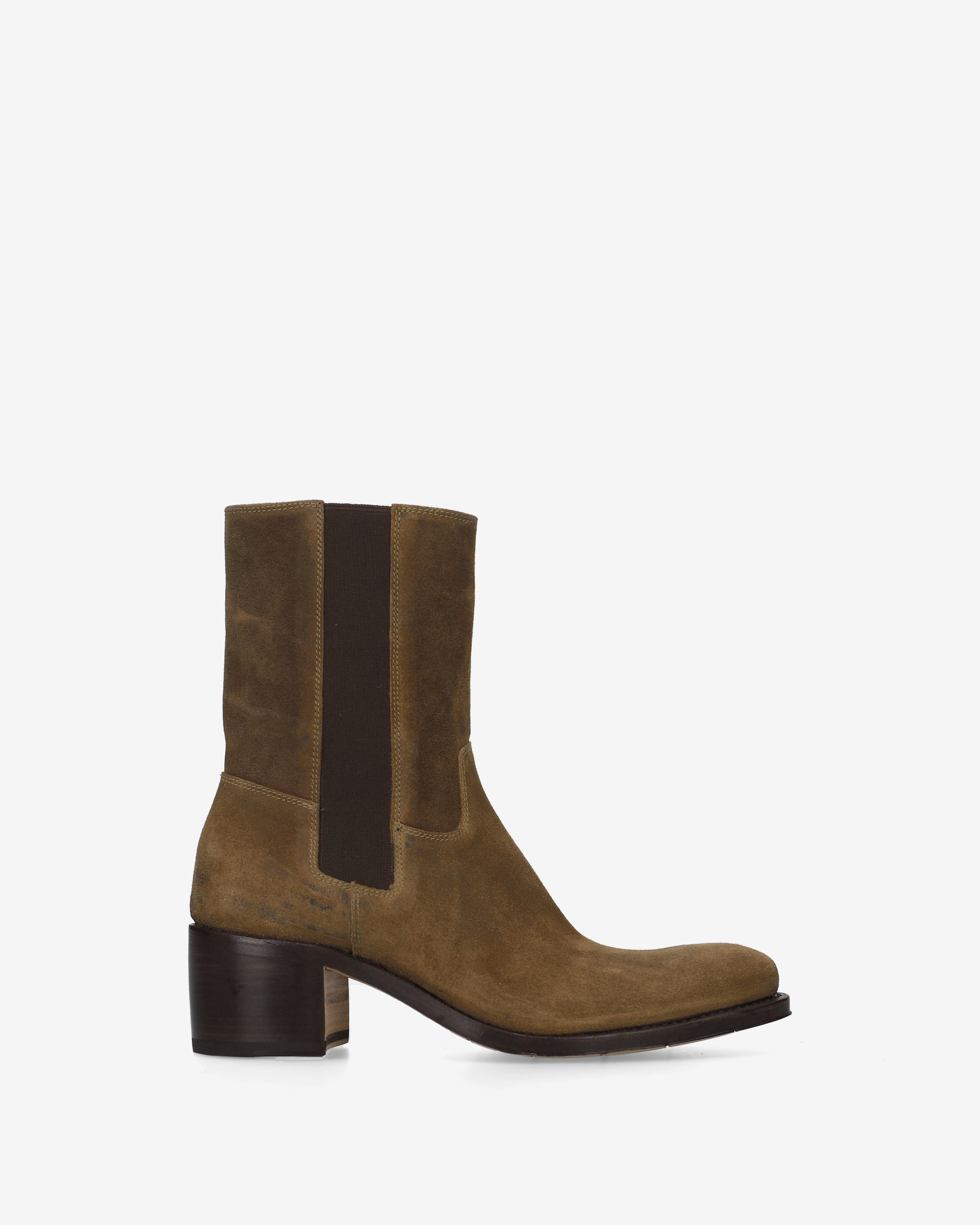 Suede Chelsea Boots Mud - Premiata