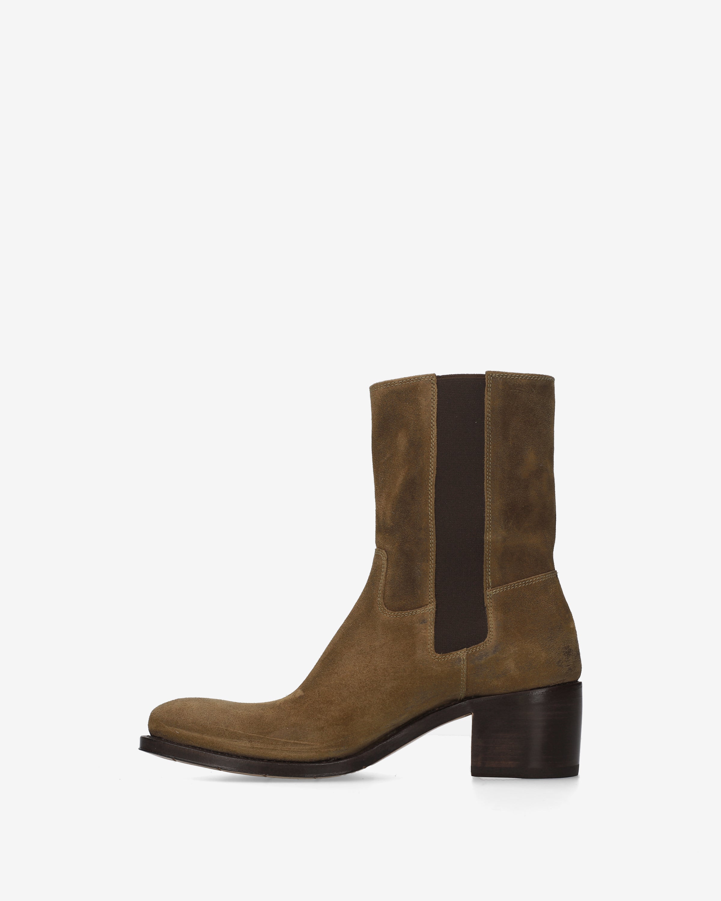 Suede Chelsea Boots Mud - Premiata