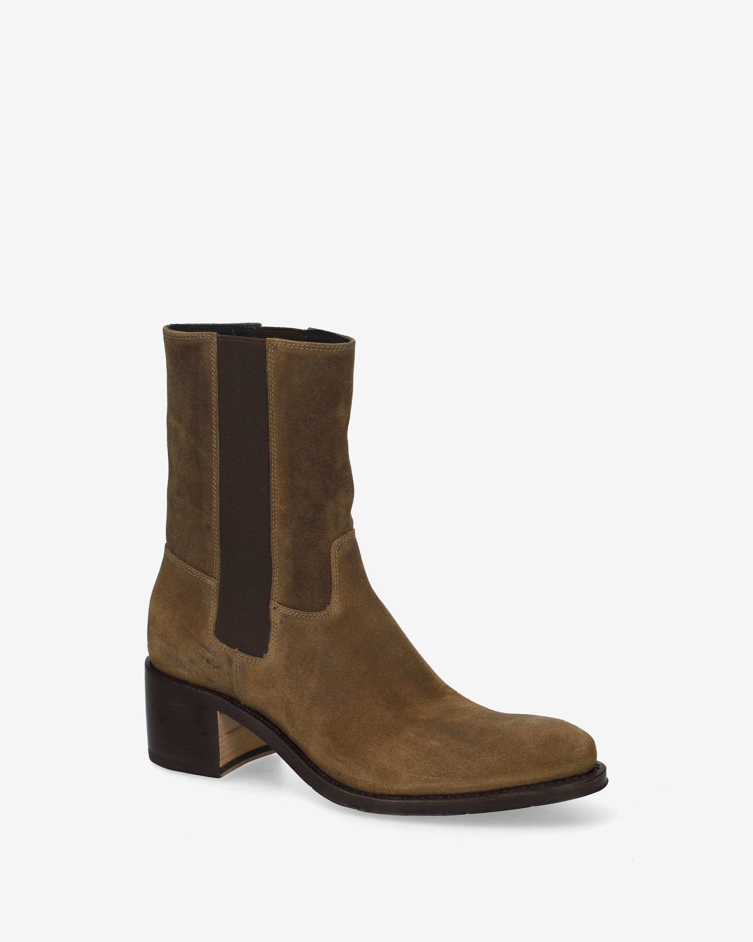 Suede Chelsea Boots Mud - Premiata