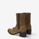 Suede Chelsea Boots Mud - Premiata