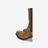 Suede Chelsea Boots Mud - Premiata