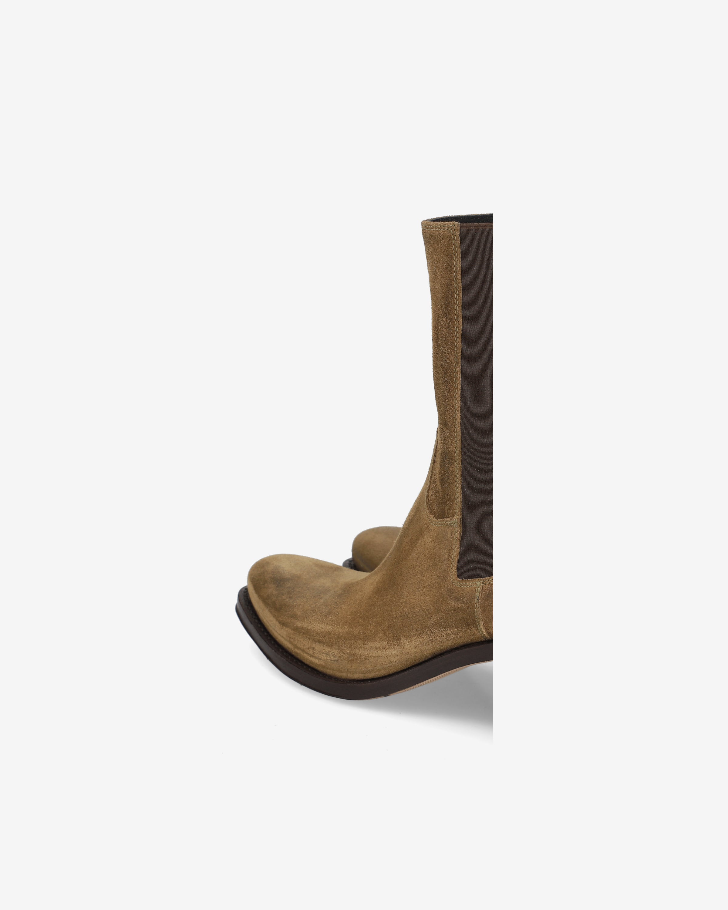 Suede Chelsea Boots Mud - Premiata
