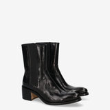 Eel Leather Chelsea Boots Black - Premiata