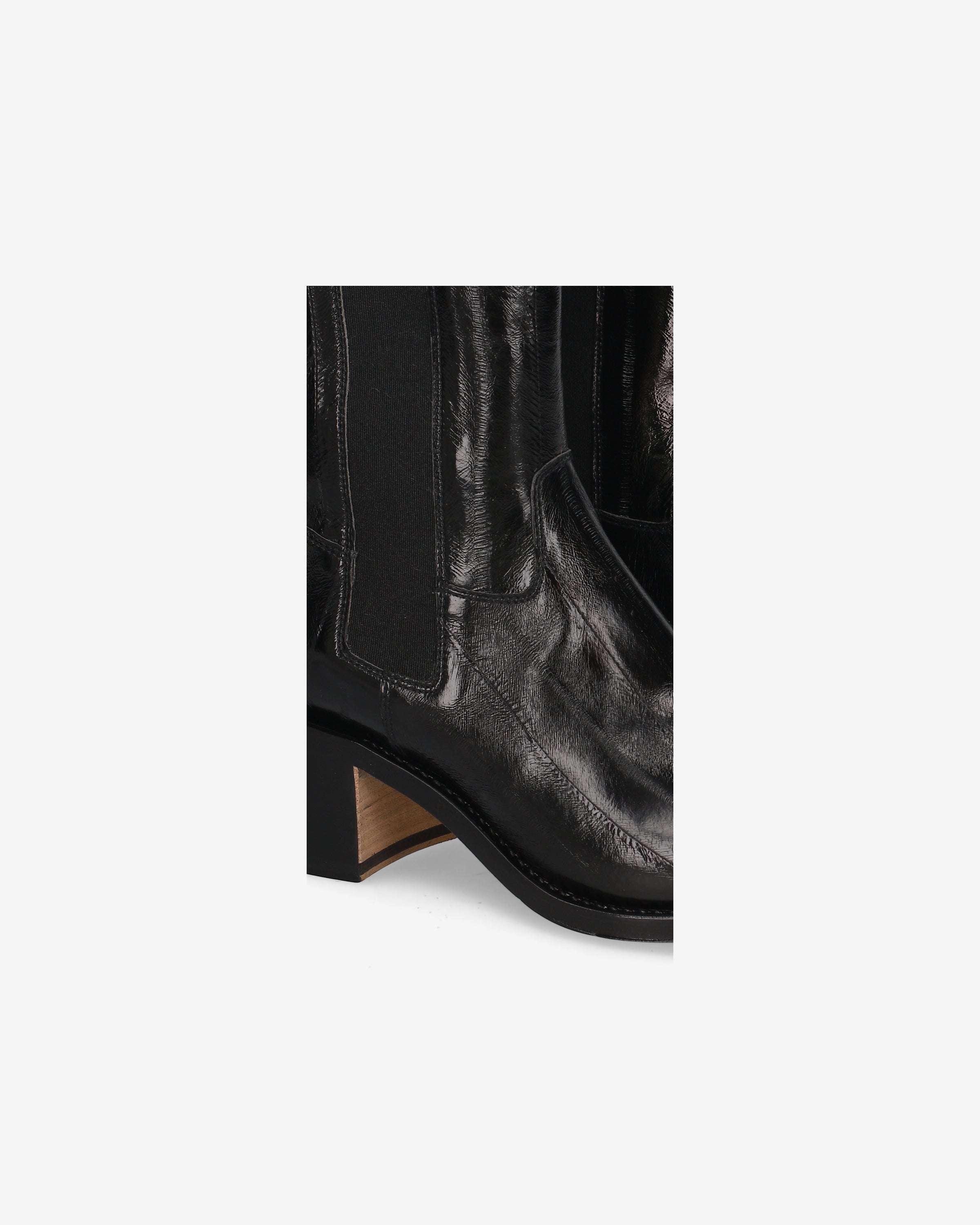 Eel Leather Chelsea Boots Black - Premiata