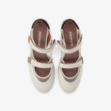 Fabric Mary Janes