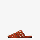 Suede sabot M7329A