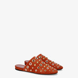 Suede sabot M7329A