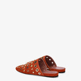 Suede sabot M7329A