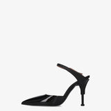 Décolleté slingback in vernice
