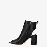 Leather Ankle-Strap Sandals