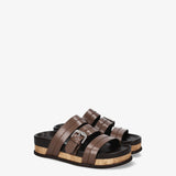 Leather Sandals with Straps