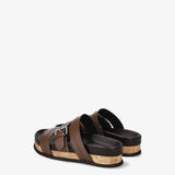 Leather Sandals with Straps