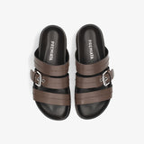 Leather Sandals with Straps