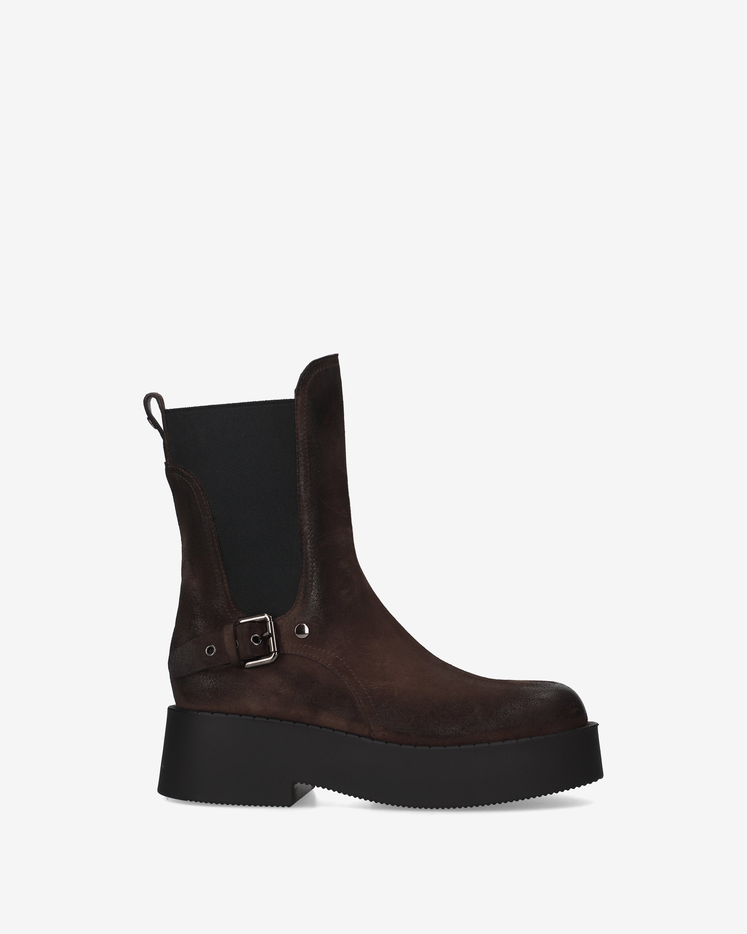Platform Chelsea Boots Mocha