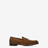 Suede Loafers Tobacco