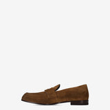 Suede Loafers Tobacco
