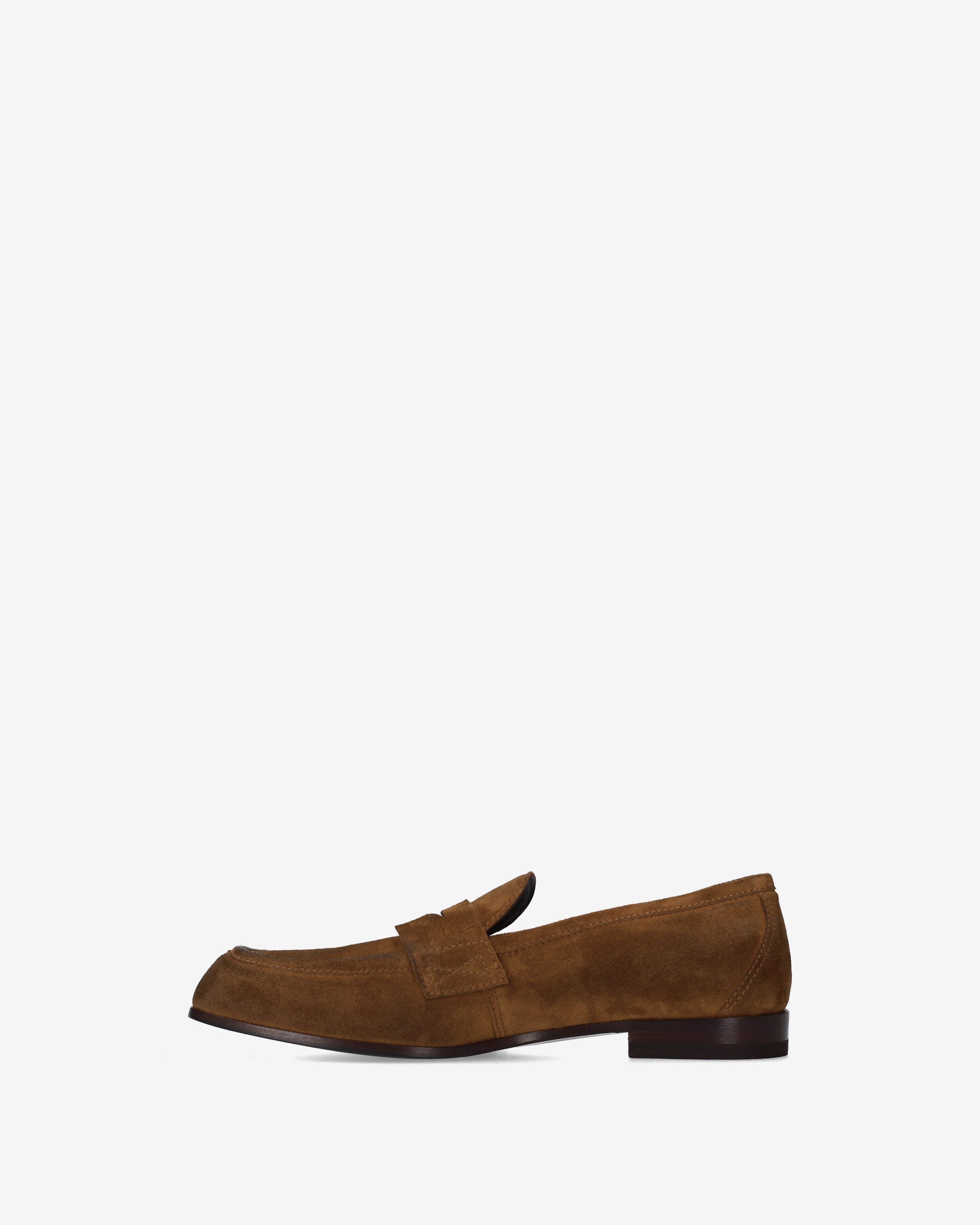 Suede Loafers Tobacco