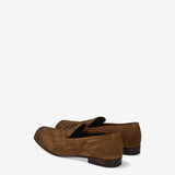 Suede Loafers Tobacco