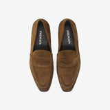 Suede Loafers Tobacco