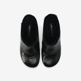 Shearling Mules Black