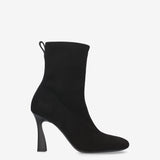 Stretch Ankle Boots Black