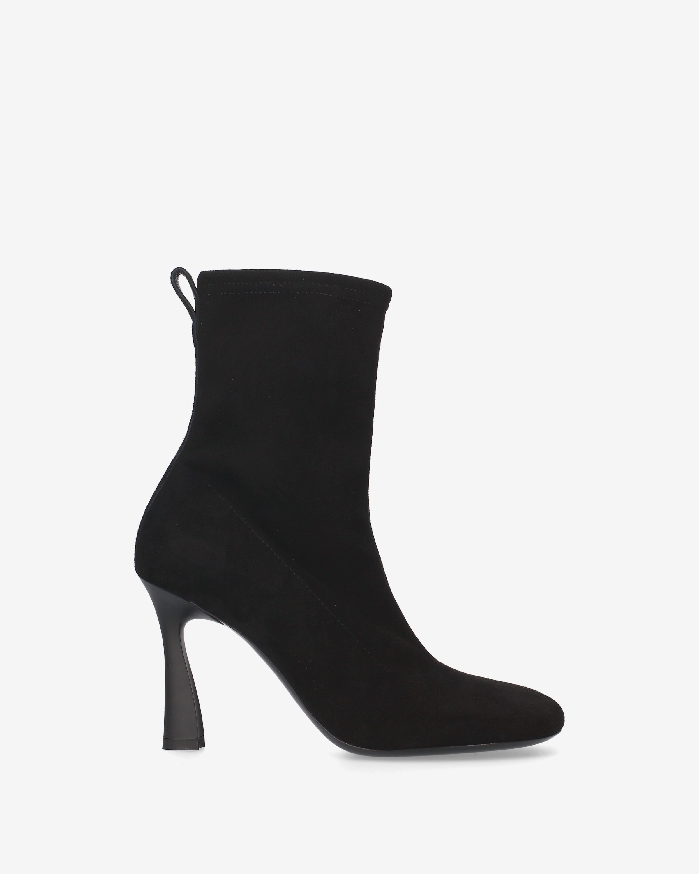 Stretch Ankle Boots Black