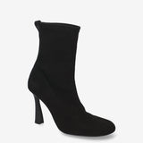 Stretch Ankle Boots Black