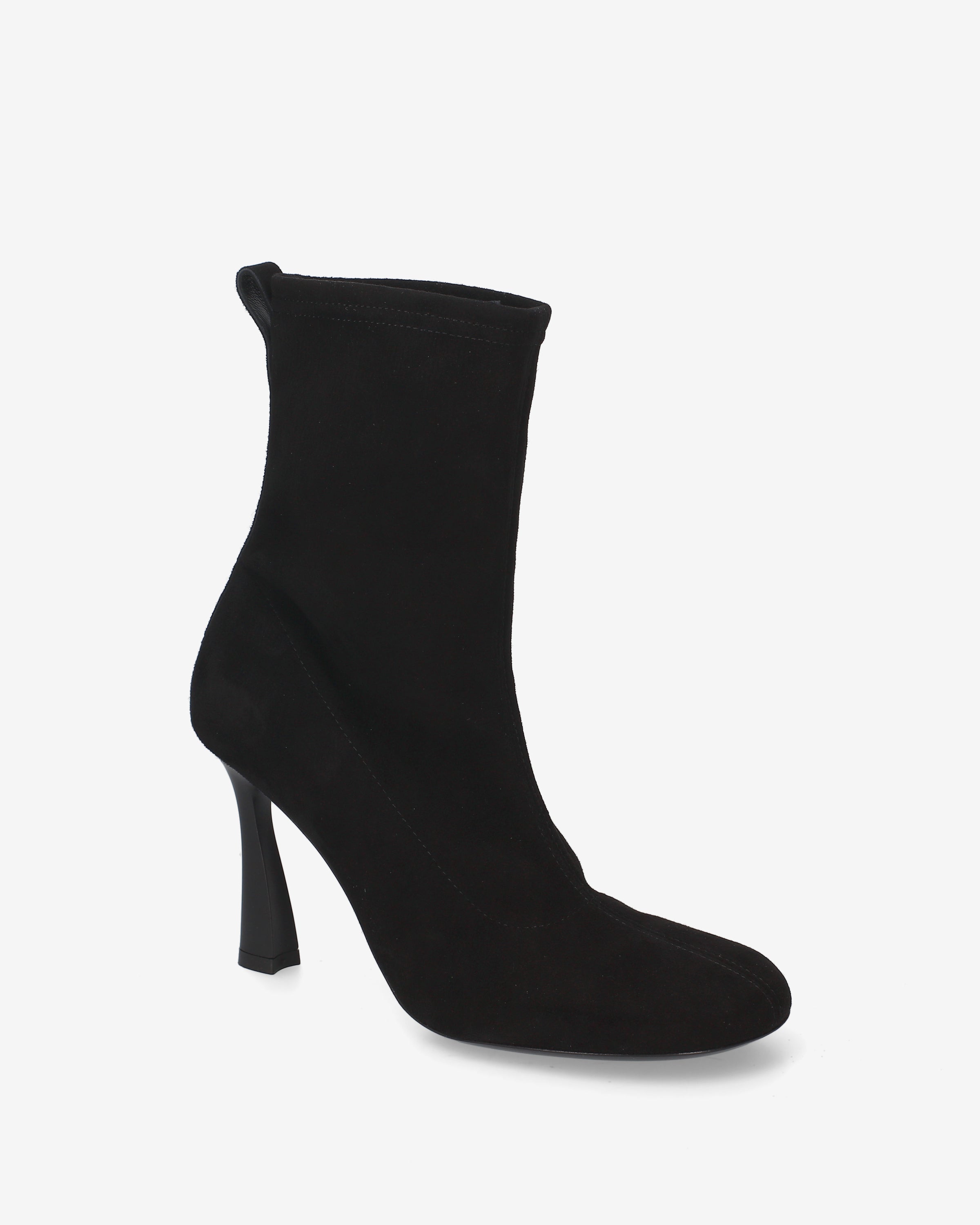Stretch Ankle Boots Black
