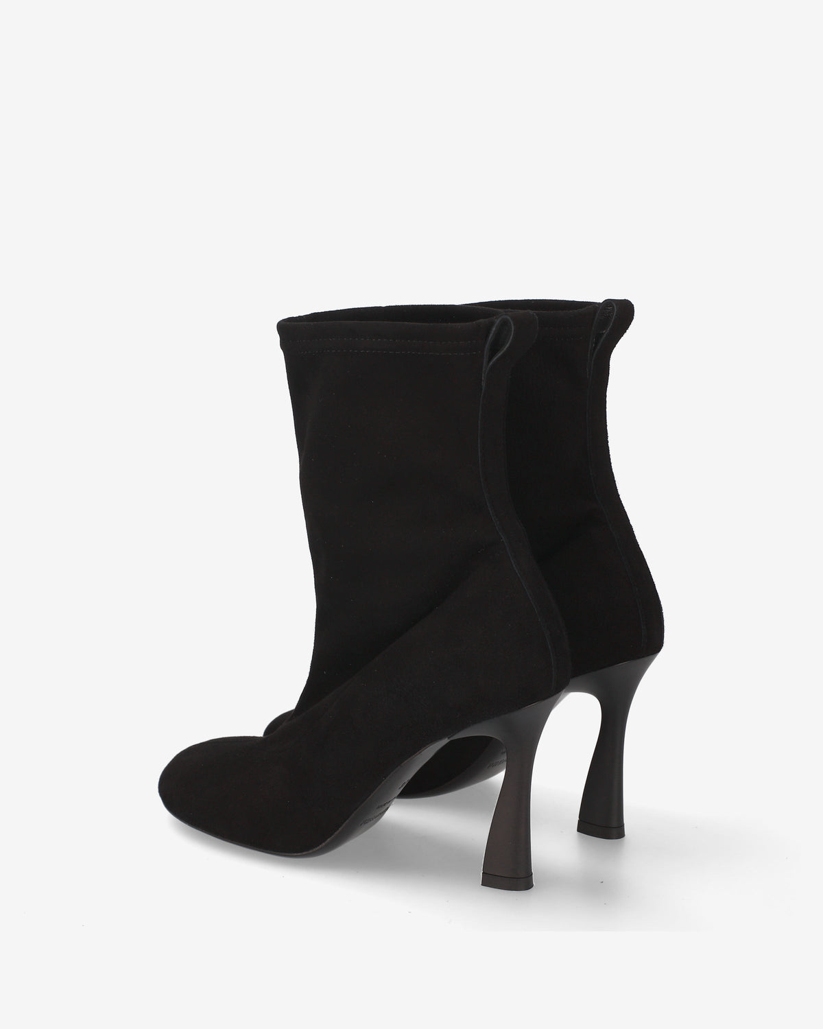 Stretch Ankle Boots Black