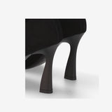 Stretch Ankle Boots Black