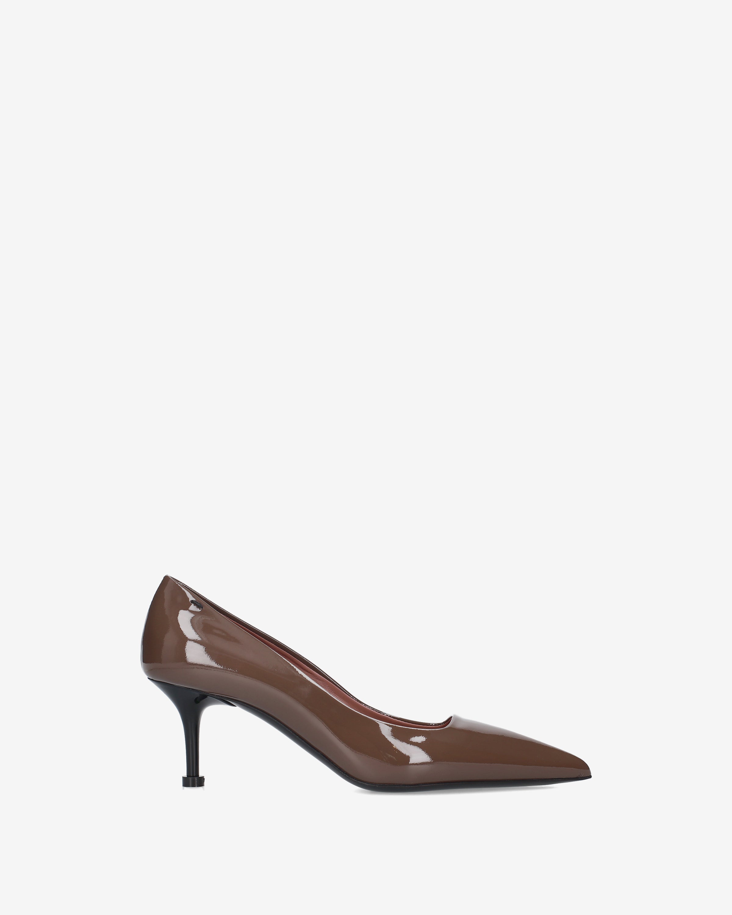 Patent Leather Pumps Brown