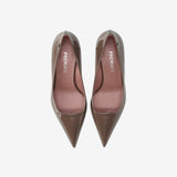 Patent Leather Pumps Brown