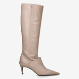 Nappa Knee-High Boots with Slim Heel Savannah - Premiata
