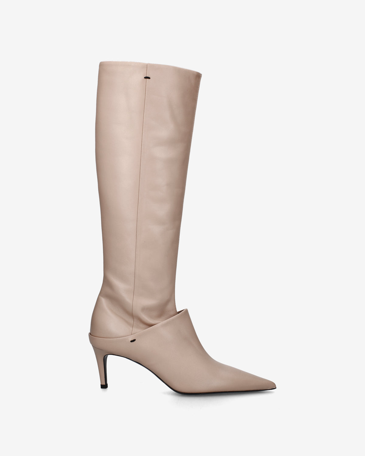 Nappa Knee-High Boots with Slim Heel Savannah - Premiata