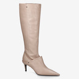 Nappa Knee-High Boots with Slim Heel Savannah - Premiata