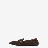 Suede Penny Loafers Mocha